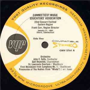 Various - Connecticut Music Educator's Association 22nd Concert Festival: Eastern Region