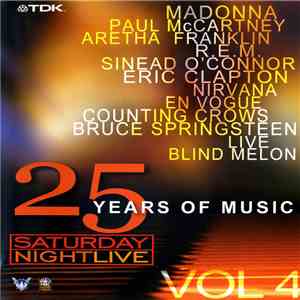 Various - Saturday Night Live - 25 Years Of Music Vol 4
