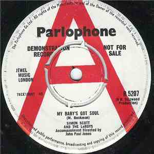 Simon Scott  And The Leroys - My Baby's Got Soul