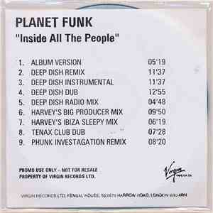 Planet Funk - Inside All The People (Mixes)