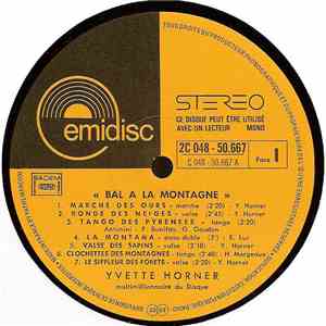 Yvette Horner - Bal À La Montagne