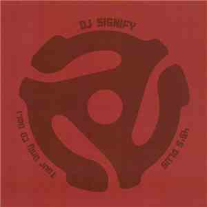 DJ Signify - 45's Plus: Tour Only CD Vol. 1