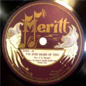 Rev. J.C. Burnett - I've Even Heard Of Thee / The Downfall Of Nebuchadnezzer