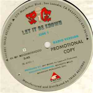 Spice 1 - Let It Be Known