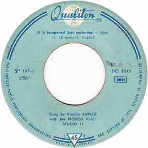 Katalin Sárosi - If It Happened Just Yesterday / Oh, Hully-Gully