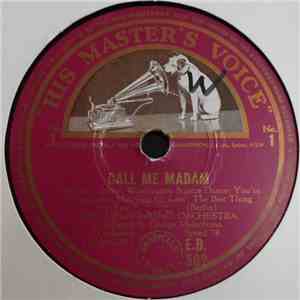 The Melachrino Orchestra - Call Me Madam - Selection