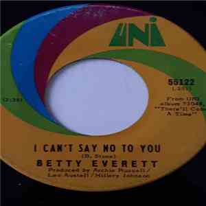 Betty Everett - I Can't Say No To You