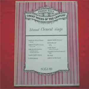 Edmond Clement - Edmond Clement Sings