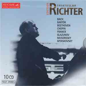 Sviatoslav Richter, Bach / Bartók / Beethoven / Chopin / Franck / Glazunov / Musorgsky / Myaskovsky / Prokofiev / Rachmaninov / Rimsky-Korsakov / Saint-Saëns / Schubert / Schumann / Scriabin / Tchaikovsky - Edition Sviatoslav Richter