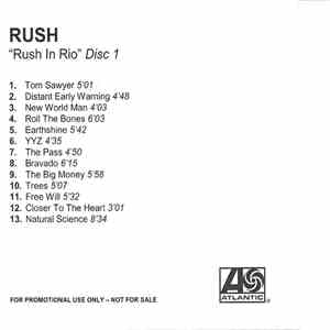Rush - Rush In Rio