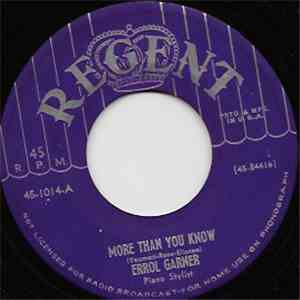 Erroll Garner - More Than You Know