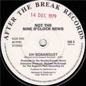 Not The Nine O'Clock News - Oh Bosanquet