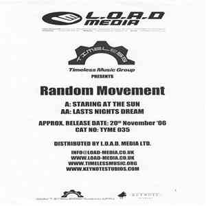 Random Movement - Staring At The Sun / Lasts Nights Dream