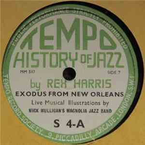 Rex Harris  - Tempo History of Jazz - Ragtime: Spasm Bands / Exodus From New Orleans