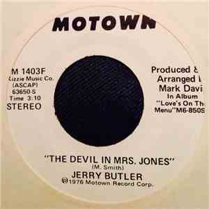 Jerry Butler - The Devil In Mrs. Jones