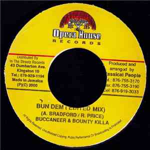 Buccaneer / Bounty Killa - Bun Dem