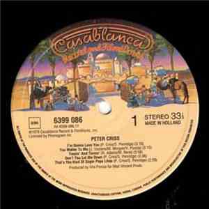 Kiss, Peter Criss - Peter Criss