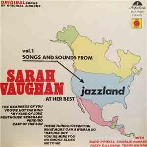 Sarah Vaughan - Sarah Vaughan At Her Best - Songs And Sounds From Jazzland Vol.1