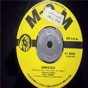 Billy Fields - Simpatico / The Girl Upstairs