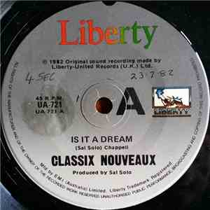 Classix Nouveaux - Is It A Dream