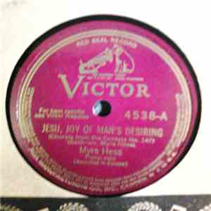 Myra Hess - Jesu, Joy Of Man's Desiring