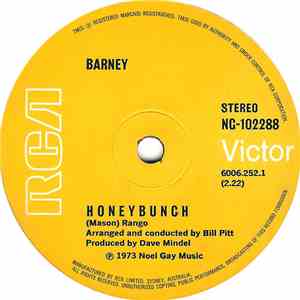 Barney  - Honeybunch / Please Don't Drink My Wine