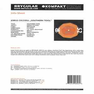 Jorge Ciccioli - Southern Tool EP