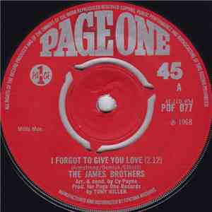 The James Brothers  - I Forgot To Give You Love / The Truth About It