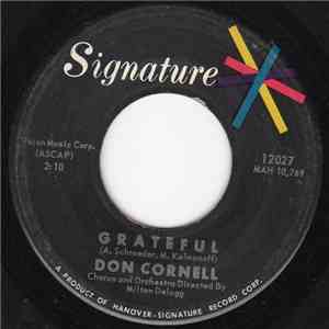 Don Cornell - Grateful / Only Time Will Tell