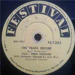 Eddie Fontaine - The Years Before