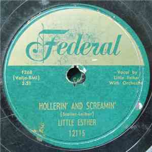 Little Esther - Hollerin' And Screamin' / Turn The Lamps Down Low