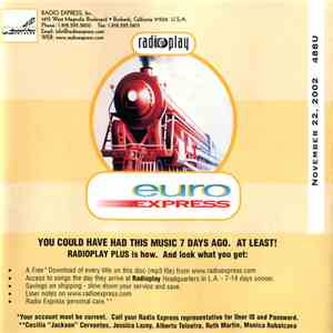Various - Radioplay - Euro Express - 488U - November 22, 2002