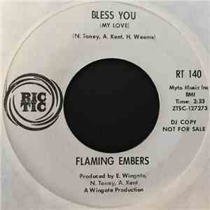 Flaming Embers / Al Kent  - Bless You (My Love) / Bless You (My Love) Instrumental