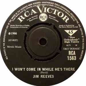 Jim Reeves - I Won't Come In While He's There / Maureen