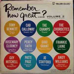 Various - Remember How Great...? Volume 2