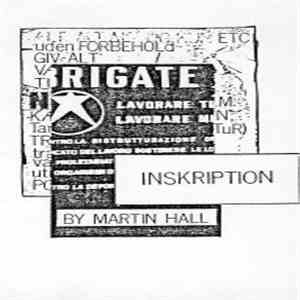 Martin Hall - Inskription