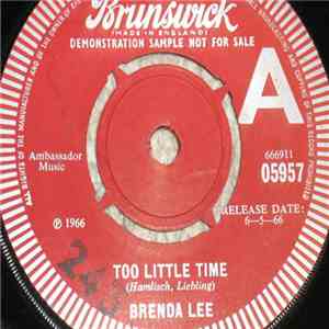 Brenda Lee - Too Little Time / Time And Time Again