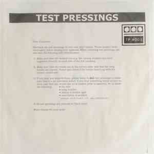 Demdike Stare - Testpressing #001