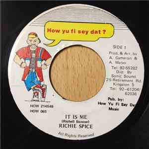 Richie Spice - It Is Me