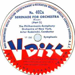 The Philharmonic-Symphony Orchestra Of New York, Artur Rodzinski, Conductor / Morton Gould And His Orchestra - Serenade For Orchestra / Tropical