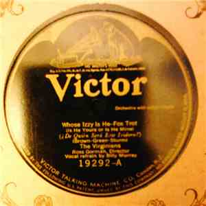 The Virginians  - Whose Izzy Is He / Scissor Grinder Joe