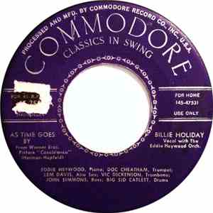 Billie Holiday - As Time Goes By