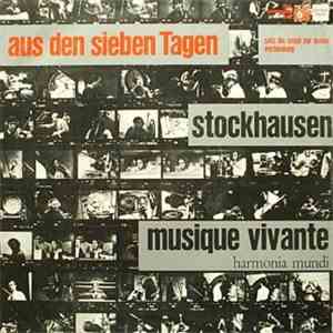 Karlheinz Stockhausen - Musique Vivante - Aus Den Sieben Tagen / Fais Voile Vers Le Soleil Liason