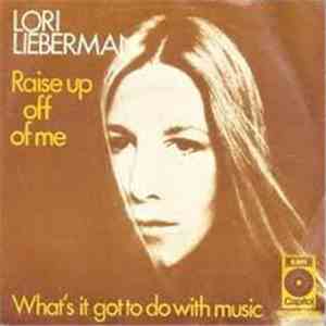 Lori Lieberman - Raise Up Off Of Me