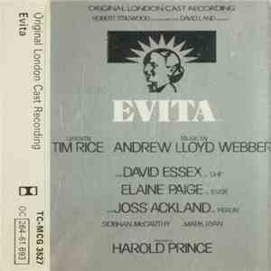 Andrew Lloyd Webber And Tim Rice - Evita: Original London Cast Recording