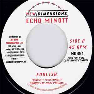 Echo Minott - Foolish