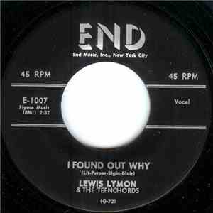 Lewis Lymon And The Teenchords - I Found Out Why / Tell Me Love
