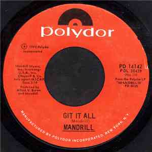 Mandrill - Git It All / Cohelo