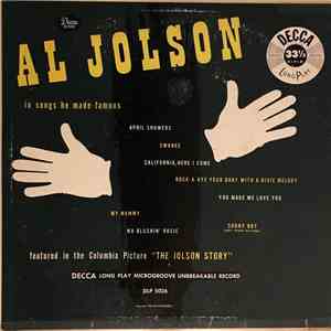 Al Jolson - In Songs He Made Famous