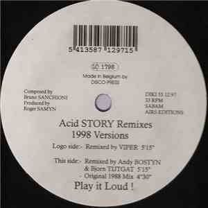 Dr. Phibes - Acid Story Remixes (1998 Versions)
